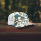Old's Cool Camo Arrow Patch Trucker